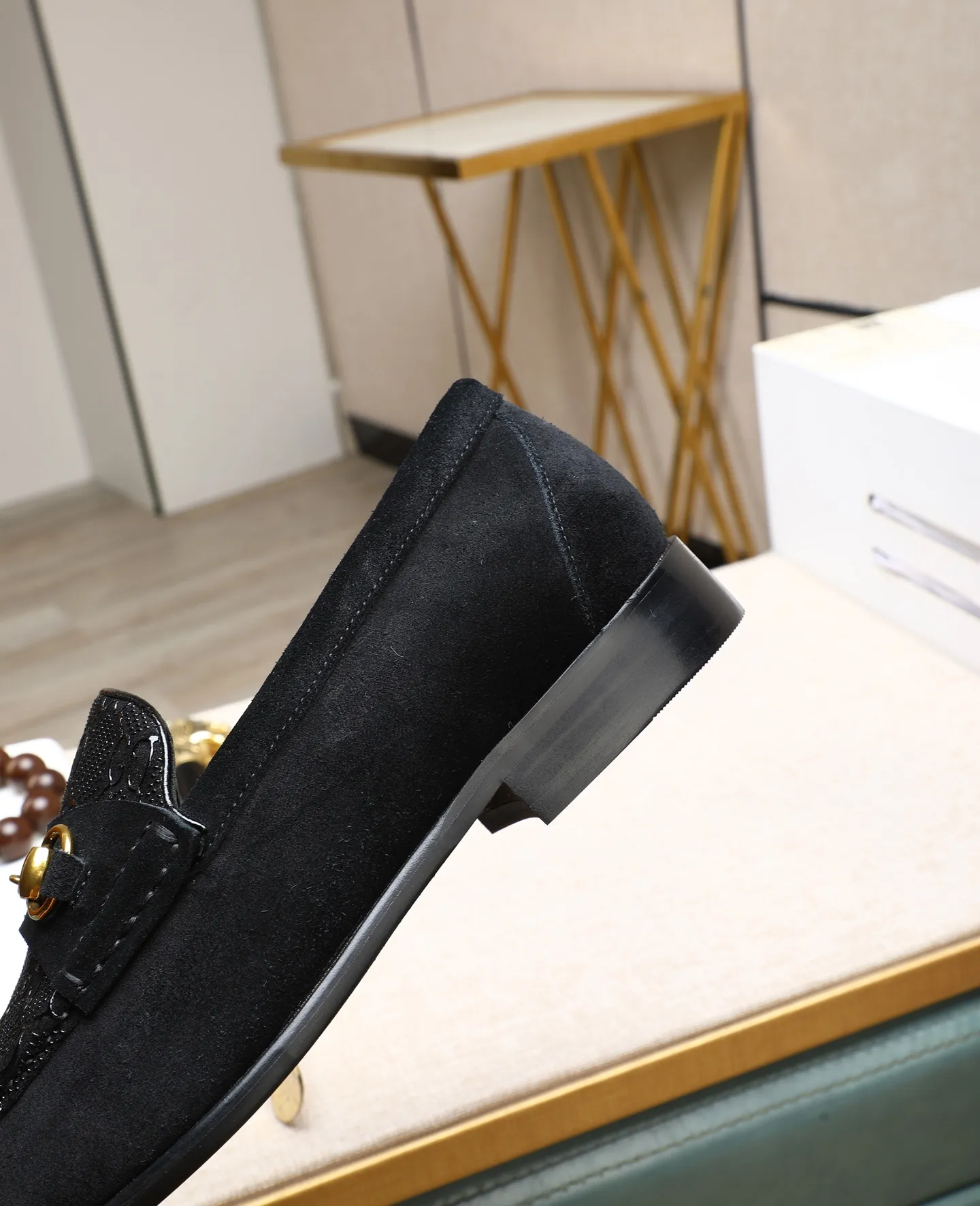 Men's shoes 💰500📛📛Original (water-dyed cow lining) GUCCI official website formal shoes🌀 Italian🇮🇹imported cowhide➕Top imported water-dyed cowhide lining💋Finely handmade Original bottom, the real thing looks better when photographed in person Standard size 38-44 (45 46 custom-made)